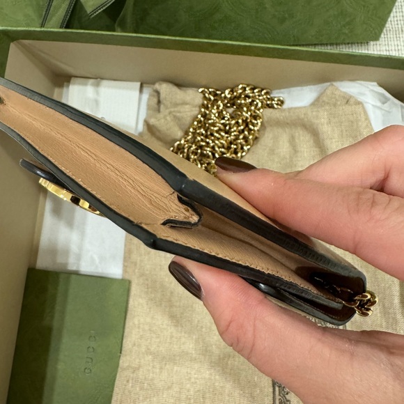 💯Authentic Gucci mini bag with chain! MINT Condition 💚 - Picture 4 of 16